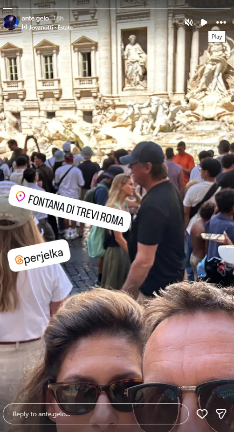 Tu su se tajno vjenčali, a sada se vratili: Pogledajte gdje Ante Gelo i Jelena Perčin uživaju