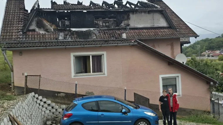 Obitelj u &scaron;est godina treći put ostala bez krova nad glavom: 'Nemamo gdje biti, sve je izgorjelo'