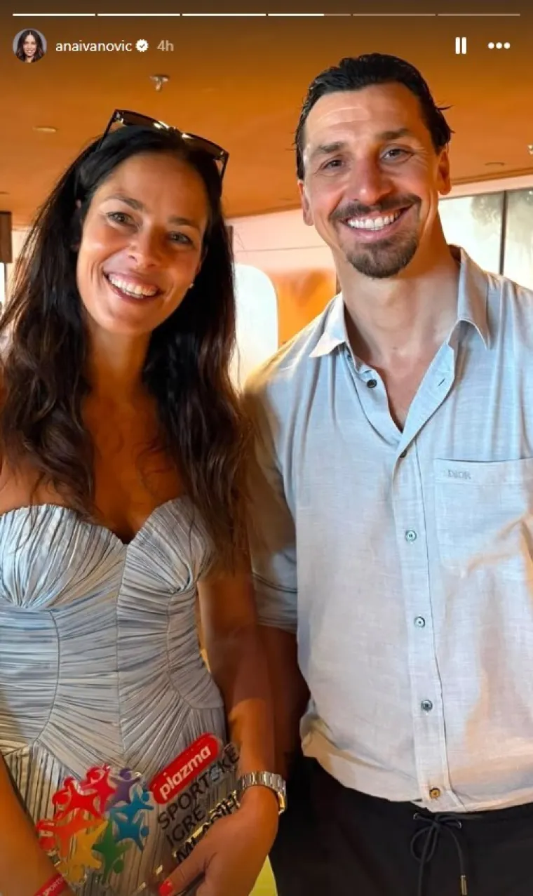 Svi bruje o fotografiji Ane Ivanović sa Zlatanom Ibrahimovićem