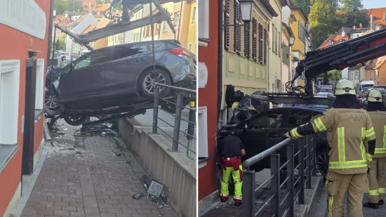 Auto probio ogradu i zavr&scaron;io u restoranu: Dvoje u te&scaron;kom stanju, zgradi prijeti uru&scaron;avanje