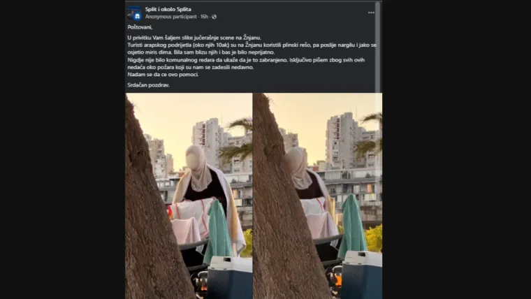 Split bruji o sceni sa Žnjana, bijesni su zbog pona&scaron;anja turista: 'Bilo je ba&scaron; neugodno'