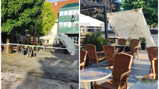 Pucnjava usred Svete Nedelje! Ispaljeno vi&scaron;e hitaca, o&scaron;tećen kafić