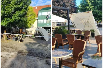 Pucnjava usred Svete Nedelje! Ispaljeno vi&scaron;e hitaca, o&scaron;tećen kafić