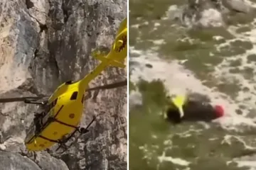 Pogledajte dramatičan video: Helikopter se približio, a onda su ljudi nestali niz provaliju