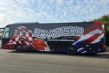 Hrvatski ko&scaron;arka&scaron;i dobili pojačanje na četiri kotača! Evo kako izgleda novi autobus reprezentacije