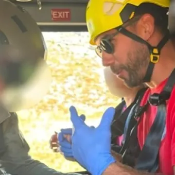 Te&scaron;ko ozlijeđena Njemica policijskim helikopterom prebačena u bolnicu