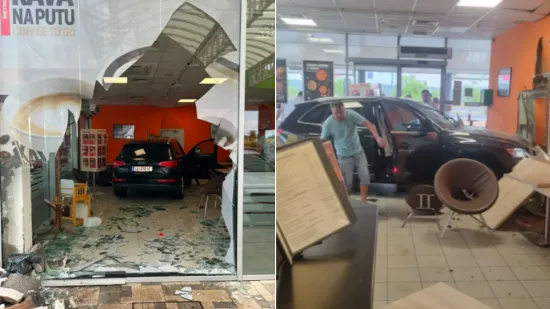 Drama na autocesti A1: Automobilom uletio u kafić na odmori&scaron;tu, jedna osoba ozlijeđena