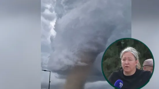 Pogodio ih razorni tornado koji je ru&scaron;io sve pred sobom: 'Da nismo oti&scaron;li, umrli bismo. Sve je zdrobljeno'