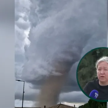 Pogodio ih razorni tornado koji je ru&scaron;io sve pred sobom: 'Da nismo oti&scaron;li, umrli bismo. Sve je zdrobljeno'