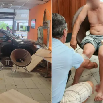 Autom probio staklo na odmori&scaron;tu i ozlijedio mu&scaron;karca: 'Odmah je nastala panika, svi smo u &scaron;oku'
