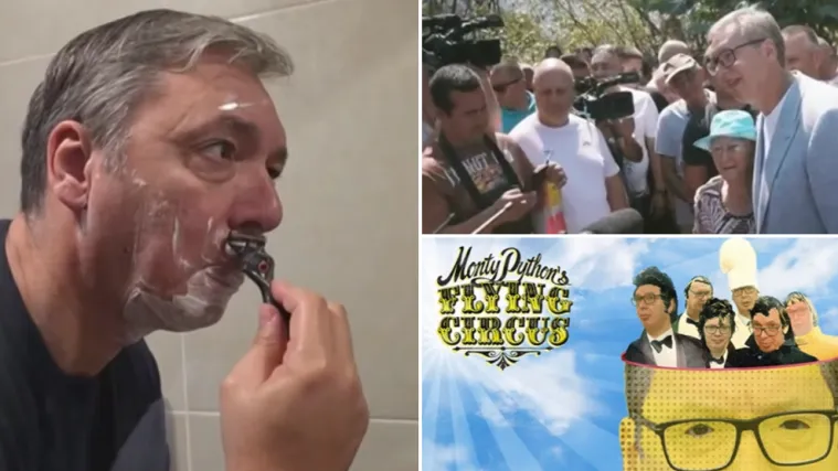 Vučić na najbizarnijoj predizbornoj turneji ikad: Dijeli sladolede, pere aute, grli bake...