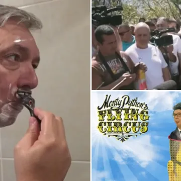Vučić na najbizarnijoj predizbornoj turneji ikad: Dijeli sladolede, pere aute, grli bake...