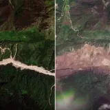 Satelitske snimke otkrile razmjere katasrofe: Razorni val pomeo sve pred sobom