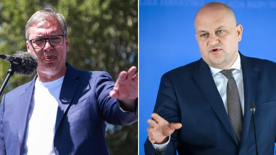 Vučić raspalio po na&scaron;em ministru: 'Hrvatska braća? Da ne bude zabune &ndash; pod navodnicima'
