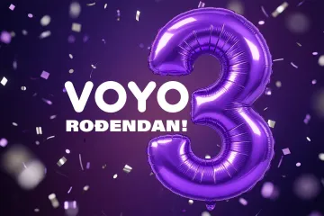 Voyo slavi treći rođendan &ndash; i tek smo počeli!