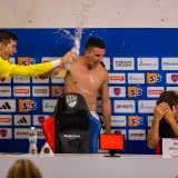 Igrači Hajduka upali Garciji na konferenciju i počeli ga polijevati: 'Ljudi iz Hrvatske znaju...'