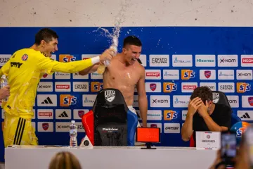 Igrači Hajduka upali Garciji na konferenciju i počeli ga polijevati: 'Ljudi iz Hrvatske znaju...'