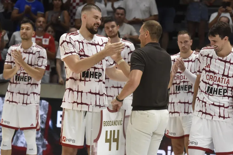 Hrvatski ko&scaron;arka&scaron;i deklasirali Latviju na opro&scaron;taju Bojana Bogdanovića