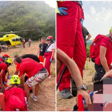 Probodeno rebro, slomljena noga, digli i helikopter: Lice spasioca sve govore