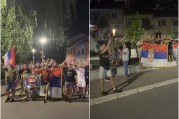 Stotine na ulicama veličane ratnog zločinca Mladića, u povorci je bilo i djece