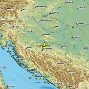 Tresla se Banja Luka, potres se osjetio i u Hrvatskoj: 'Jak, kratak udar'