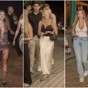 Nikad vi&scaron;e ljepotica u Osijeku: Minice i dekoltei privlačili sve poglede tijekom cijele večeri