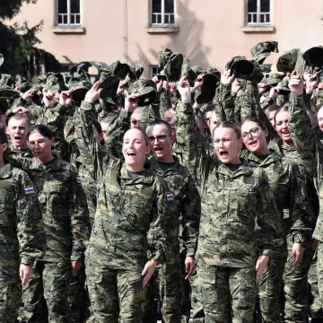 Tisuću ročnika položilo prisegu: Interes sve veći, a poznata i stopa priziva savjesti