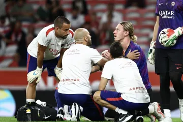 Drama uoči utakmice PSG-a! Safonov nakon žestokog sudara ostao ležati, liječnici utrčali
