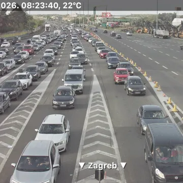 Pojačan promet u smjeru mora, povremeni zastoji u zonama radova