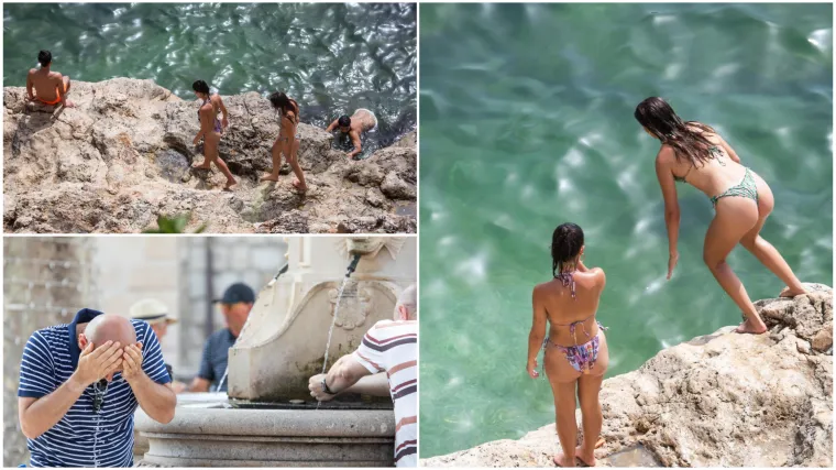 DHMZ izdao ozbiljno upozorenje za jug države: Pogledajte gdje su Dubrovčani prona&scaron;li spas od vrućina