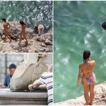DHMZ izdao ozbiljno upozorenje za jug države: Pogledajte gdje su Dubrovčani prona&scaron;li spas od vrućina