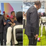 Vučić odu&scaron;evljen prvim humanoidnim robotom iz Srbije: 'Vidjet ćete, koriste vrlo ozbiljno oružje'