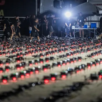 Znate li &scaron;to je ovo? Poslagano ih je 1600, a jučer su priredili pravi spektakl u Vukovaru