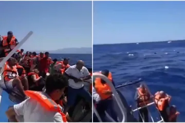 Velika akcija spa&scaron;avanja kod Cipra: Prevrnuo se trajekt s 270 ljudi, najmanje jedna osoba poginula