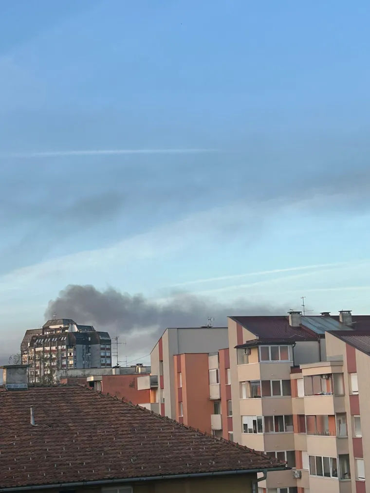 U Karlovcu izbio požar! Iz Grada objavili: 'Zatvorite prozore i ne približavajte se'