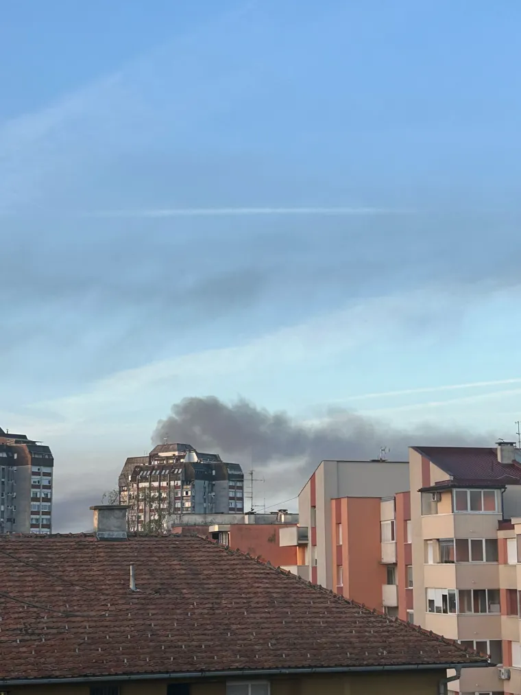 U Karlovcu izbio požar! Iz Grada objavili: 'Zatvorite prozore i ne približavajte se'