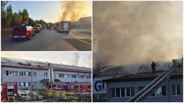 Pogledajte dramatične prizore s ga&scaron;enja požara u Karlovcu: U tijeku provjera kvalitete zraka