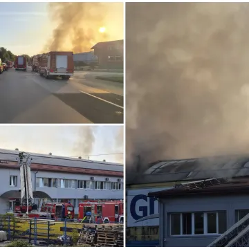 Pogledajte dramatične prizore s ga&scaron;enja požara u Karlovcu: U tijeku provjera kvalitete zraka