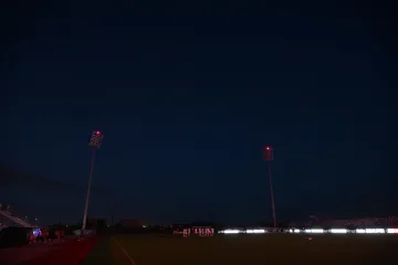 Mračna vremena u SHNL-u: Pogledajte bizarne scene prije početka utakmice Gorica - Rijeka