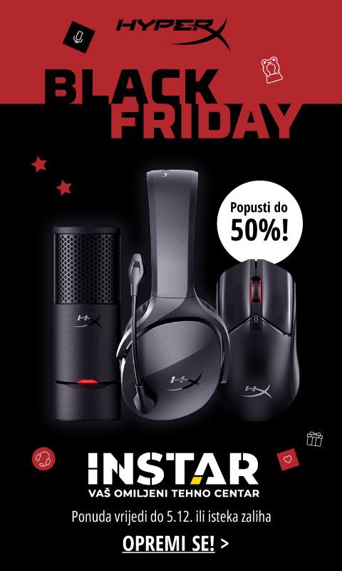 HyperX Black Friday u Instaru!